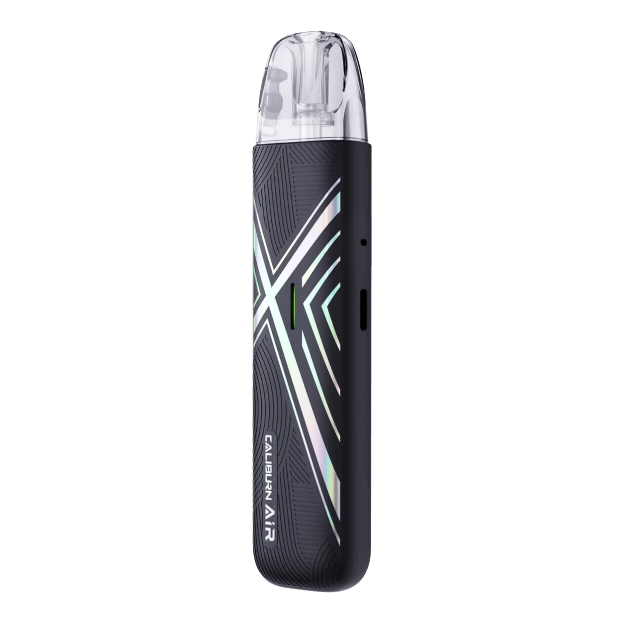 UWELL Caliburn Air Shadow Black color on white background
