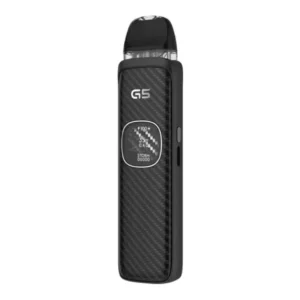 UWELL Caliburn G5 Black Carbon color on white background