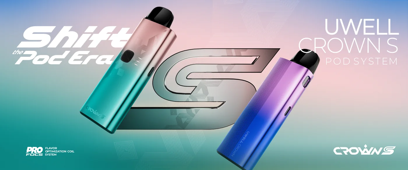 UWELL Crown S official feature banner