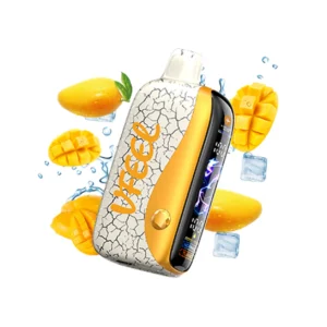 VFEEL MUSE 50000 Mexico Mango disposable vape on white background