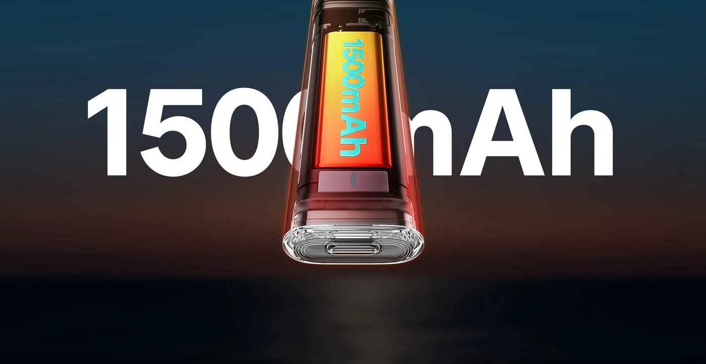 VOOPOO ARGUS G2 Mini Plus 1500mAh battery