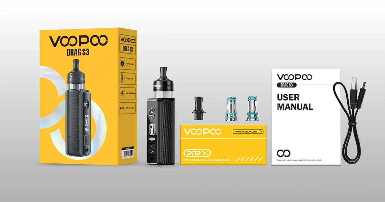VOOPOO Drag S3 official specifications