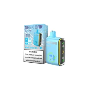 Geek Bar Pulse Blue Razz Ice 15000 puffs disposable vape Pakistan