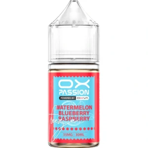 OX Passion Freeze Watermelon Blueberry Raspberry 30ml salt nicotine e-liquid