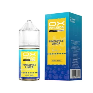 OX Passion Freeze Pineapple Limca 30ml salt nicotine e-liquid