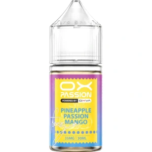 OX Passion Freeze Pineapple Passion Mango 30ml salt nicotine e-liquid