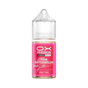 OX Passion Freeze Pink Watermelon 30ml salt nicotine e-liquid