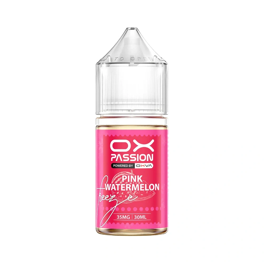 OX Passion Freeze Pink Watermelon 30ml salt nicotine e-liquid