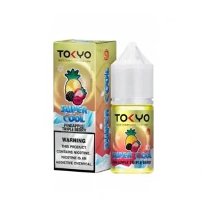 Tokyo Super Cool Pineapple Triple Berry 30ml salt nicotine e-liquid