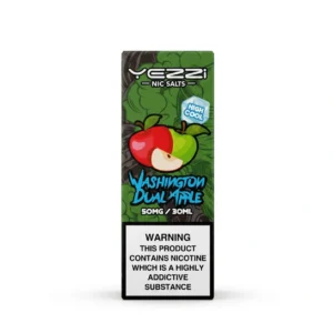 Genuine YEZZI High Cool Washington Dual Apple 30ml 50mg package
