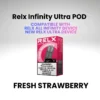 RELX Infinity Ultra Fresh Strawberry pod 3 percent nicotine