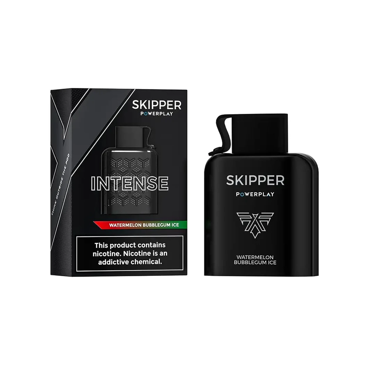 Skipper Powerplay Watermelon Bubblegum Ice 16000 puffs pod