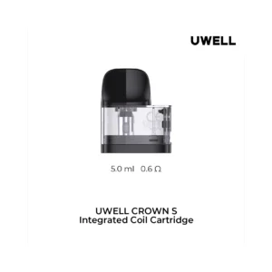 UWELL Crown S replacement pod cartridge 0.6 ohm 5ml Pakistan