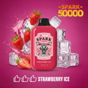 ZMR Spark Strawberry Ice disposable vape 50000 puffs