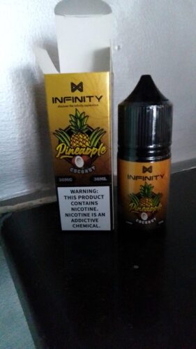 Infinity Salt Pineapple Series - Pineapple Coconut Ice 30ml (30, 55 mg) photo review