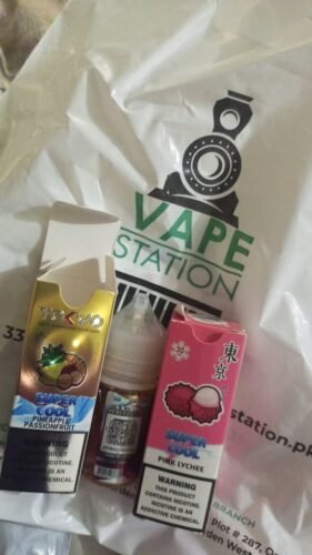 Tokyo Super Cool Series Salt - Blue Pineapple 30ml (35, 50, 60 mg) photo review